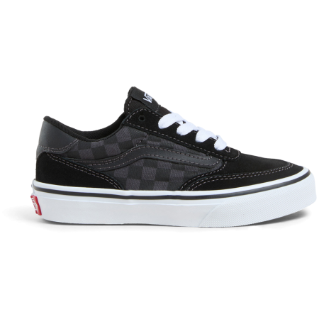 Chaussures enfant Vans Brooklyn Ls noir / gris Checkerboard Black/Asphalt