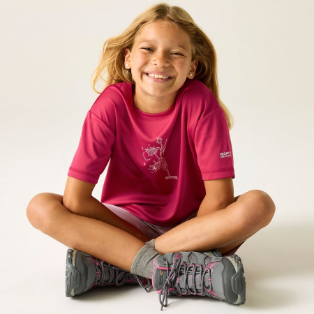 T-shirt enfant Regatta Aria Deep Pink