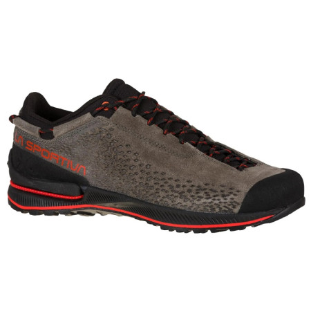 Chaussures homme La Sportiva TX2 Evo Leather gris / orange Carbon/Goji
