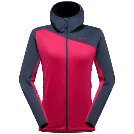 Veste polaire pour femme La Sportiva Cosmic Thermal Hoody W rose / bleu Azalea/Night Sky