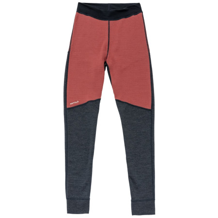Sous-vêtements fonctionnels femme Devold Expedition Arctic Pro Longs Wmn rouge / noir MARSALA