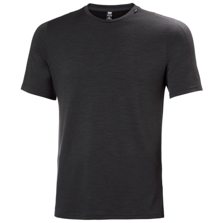 T-shirt fonctionnel homme Helly Hansen Lifa Merino Lightweight Tee girs Ebony