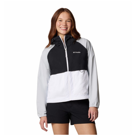 Veste femme Columbia Spire Valley™ Windbreaker blanc White, Black, Cirrus Grey