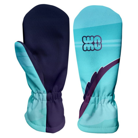 Gant polaire enfant WAMU Dragon Fantasy bleu BLUE
