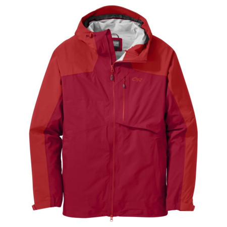 Veste homme Outdoor Research Bolin rouge Agate
