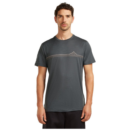 T-shirt homme Icebreaker Men Merino 150 Tech Lite SS Tee Range Stripes