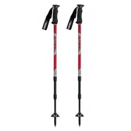 Bâtons randonnée Gabel T X-Lander rouge
