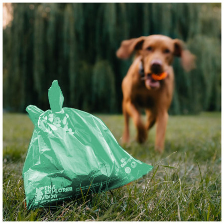 Sacs à déjections canines Explorer Dog Eko Exbags Mint 270 ks