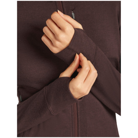 Veste polaire fonctionnelle femme Icebreaker Women Merino 260 Quantum IV LS Zip