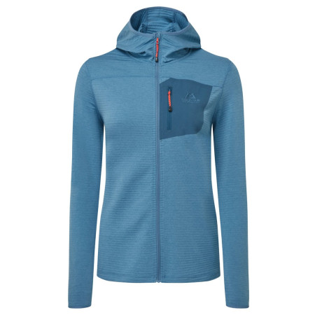 Veste polaire fonctionnelle femme Mountain Equipment Lumiko Hooded Jacket bleu clair Stellar/Majolica