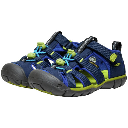Sandales enfant Keen Seacamp II Cnx Children Naval Academy/Chartreuse