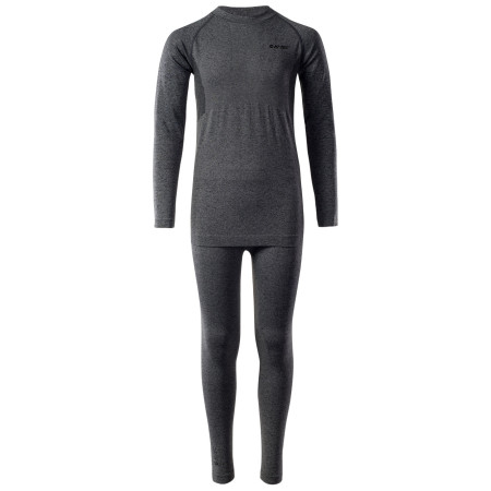Sous-vêtements thermiques enfant Hi-Tec Karti set jr girs Gray/DarkGray