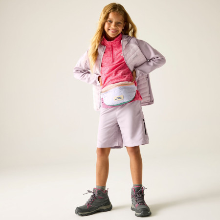 Veste enfant Regatta Junior Andreson Hybrid PowLilPinHze