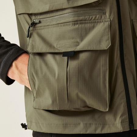 Gilet homme Regatta Travel Light Packaway B/W