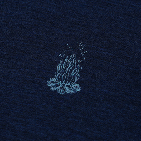 T-shirt homme Zulu Merino Fire 160 Short Comfy