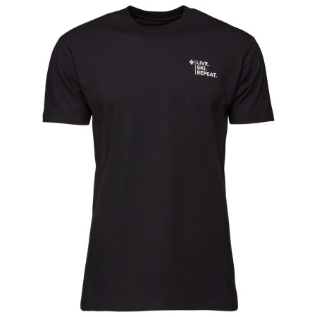 T-shirt homme Black Diamond Ski Mountaineering Tee vert Black