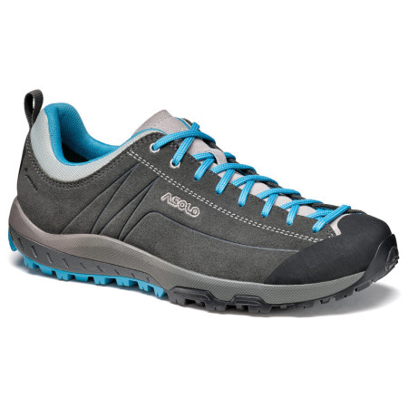 Chaussures randonnée femme Asolo Space GV gris / bleu graphite/cyan blue/A873