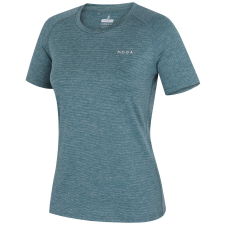T-shirt femme MOOA UV-Protect turquoise deep teal