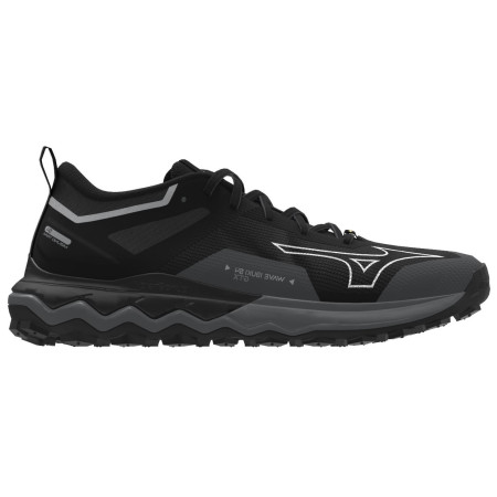 Chaussures de running hommes Mizuno Wave Ibuki 4 GTX blanc / noir Black/MGray/DShadow