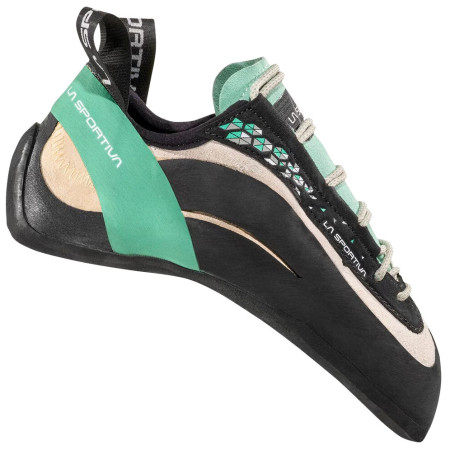 Chausson escalade femme La Sportiva Miura Woman blanc / vert White/Jade Green