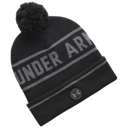 Bonnet Under Armour M's Drive Pom Beanie noir Black