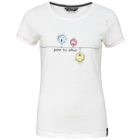 T-shirt femme Chillaz Gandia Same But Diffrent blanc White