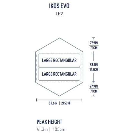 Tente Sea to Summit Ikos Evo Tent TR2
