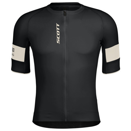 Maillot vélo homme Scott Jersey M's Endurance Pro SS noir/ beige black/cotton white