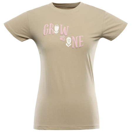 T-shirt femme Alpine Pro Sumeka brun twill