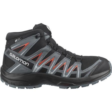 Chaussure randonnée enfant Salomon Xa Pro 3D Mid Cswp J vert Black