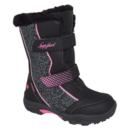 Bottes enfants Loap Tola vert Black