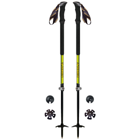 Bâtons randonnée Vipole Skitour Vario noir/vert