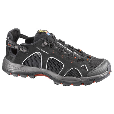 Sandales homme Salomon Techamphibian 3 vert Black/Autobahn/Fleea