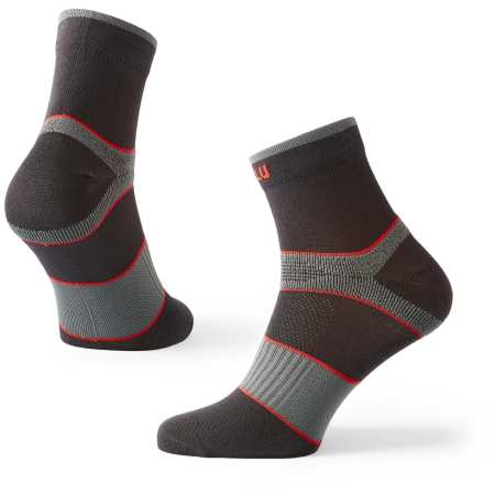 Chaussettes Zulu Zulu Sport noir / rouge black/red