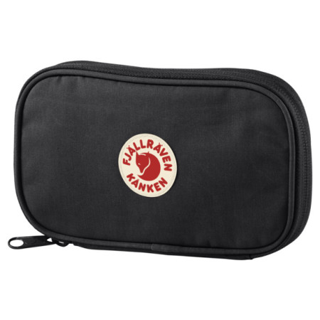 Portefeuille Fjällräven Kånken Travel Wallet vert Black