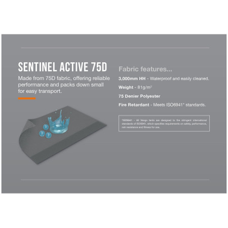 Tente caravane Vango Faros III Low