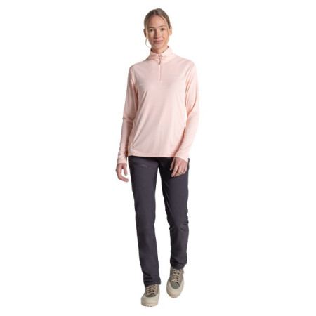 T-shirt femme Craghoppers NosiLife SolarShield+ Half Zip Top