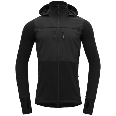 Veste softshell homme Devold Herøy Hybrid Merino Jkt Man vert Caviar