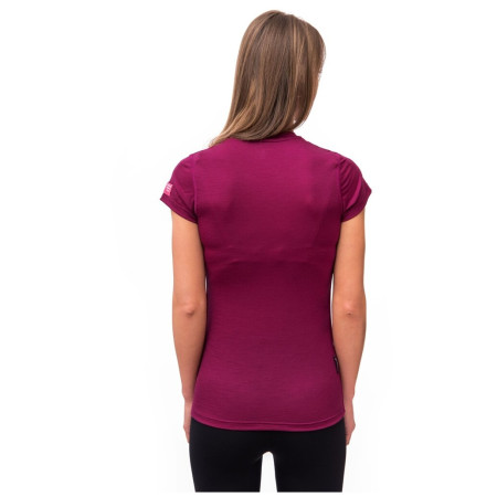 T-shirt femme Sensor Merino Wool Active manche courte