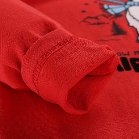 T-shirt enfant Alpine Pro Ecco 2 Red