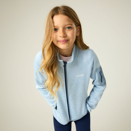 Sweatshirt enfant Regatta Junior Newhill SkyDuskBlue