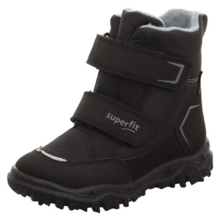 Bottes d'hiver enfant Superfit Husky Schwarz/Hellgrau noir / gris Schwarz/Hellgrau