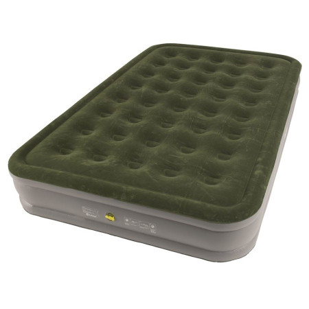 Matelas goflable Outwell Excellent Double vert / gris Dark Leaf & Grey