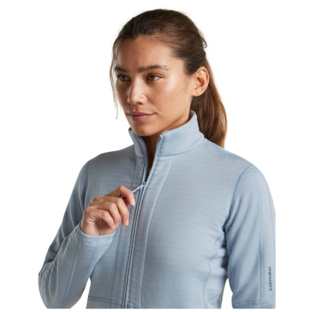 Sweat-shirt femme Icebreaker W Mer 400 RealFleece Descender LS Z