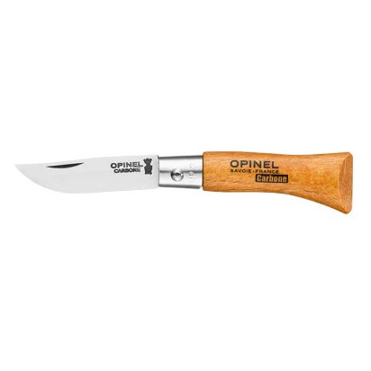 couteau pliant Opinel N°02 Carbon natural
