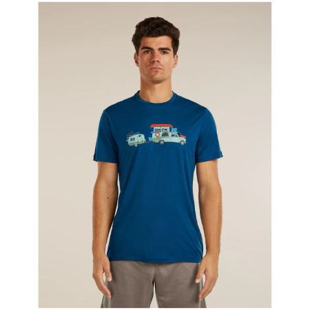 T-shirt fonctionnel homme Icebreaker Men Merino 150 Tech Lite SS Tee Transportage