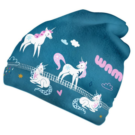 Bonnet enfant WAMU Jednorožci turquoise