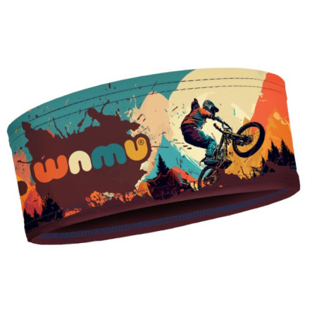 Bandeau WAMU Mountain Bike orange / bleu