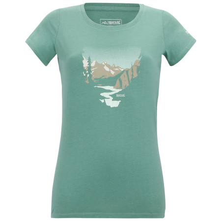 T-shirt femme Regatta Women's Breezed vert Ivy Moss