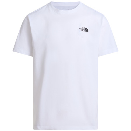 T-shirt homme The North Face M Mountain Sketch Regular Short Sleeve blanc TNF WHITE
